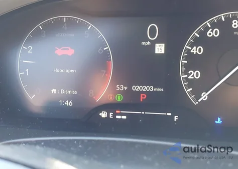 2023 Honda Civic из США, поврежденный, VIN 2HGFE1F75PH320203